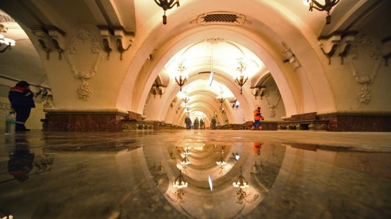 Участок синей ветки московского метро закрыт до 6 октября