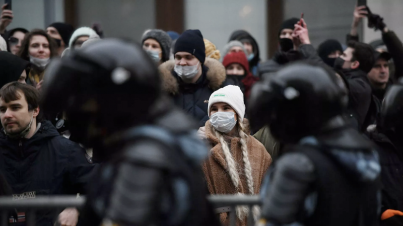 В Москве задержаны ещё двое участников несогласованной акции