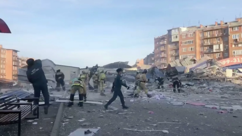 МВД исключило версию теракта при взрыве в торговом центре во Владикавказе