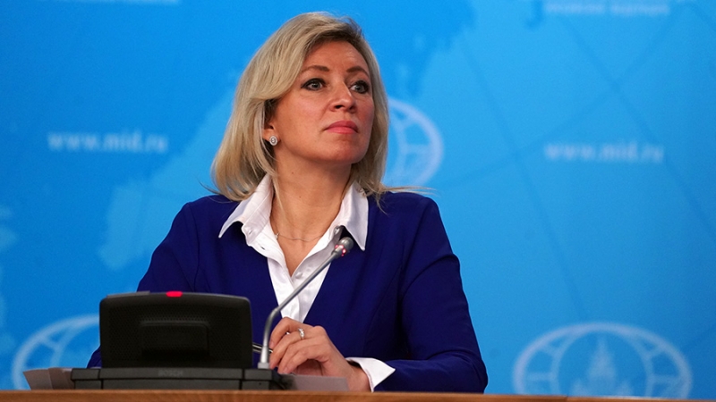 Захарова заявила об упущенном Киевом шансе на мир в Донбассе