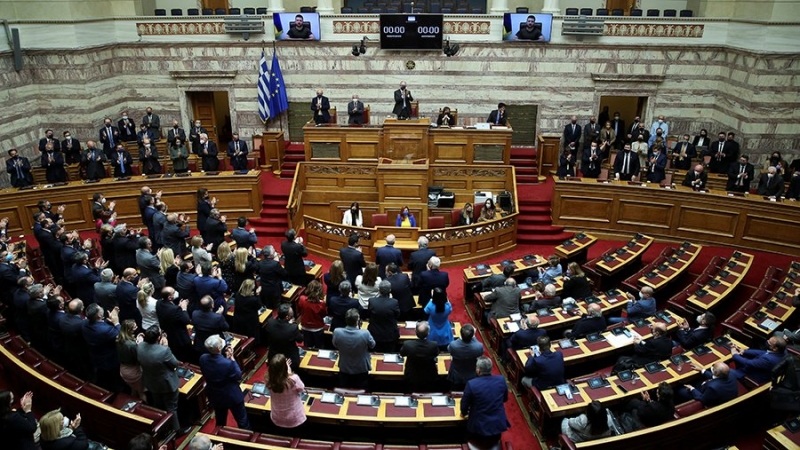 Власти Греции назвали выступление боевиков «Азова» в парламенте ошибкой