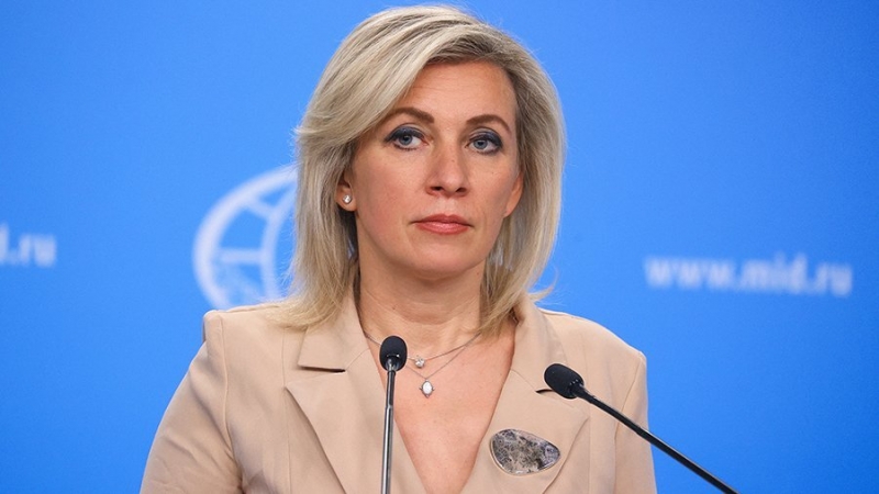 Захарова назвала заявление Шольца о многополярности мира плагиатом