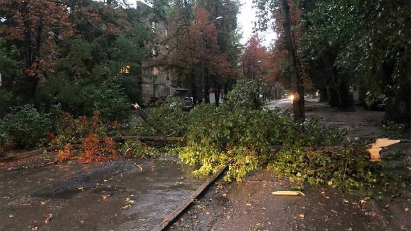 Мэр Кишинева призвал жителей не выходить на улицу из-за сильных дождей