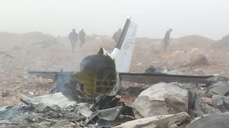 В Армении потерпел крушение самолет B55