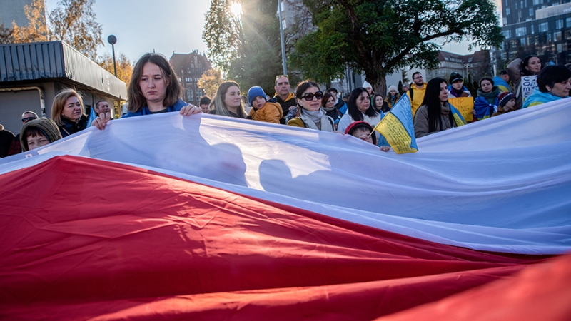 В Польше сообщили об остающихся в стране 950 тыс. беженцев с Украины