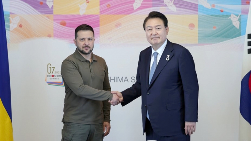 Президент Южной Кореи прибыл на Украину с необъявленным визитом