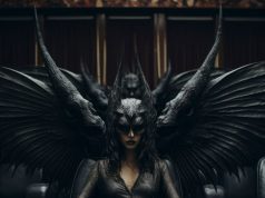 Ангел с черными крыльями: кто это?