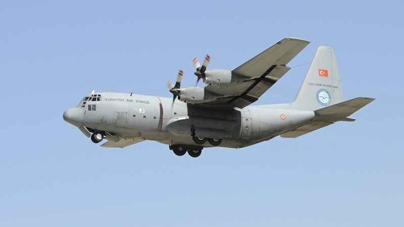 В Грузии потерпел крушение турецкий военно-транспортный самолет С-130